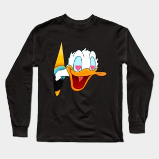 Donald in love Long Sleeve T-Shirt